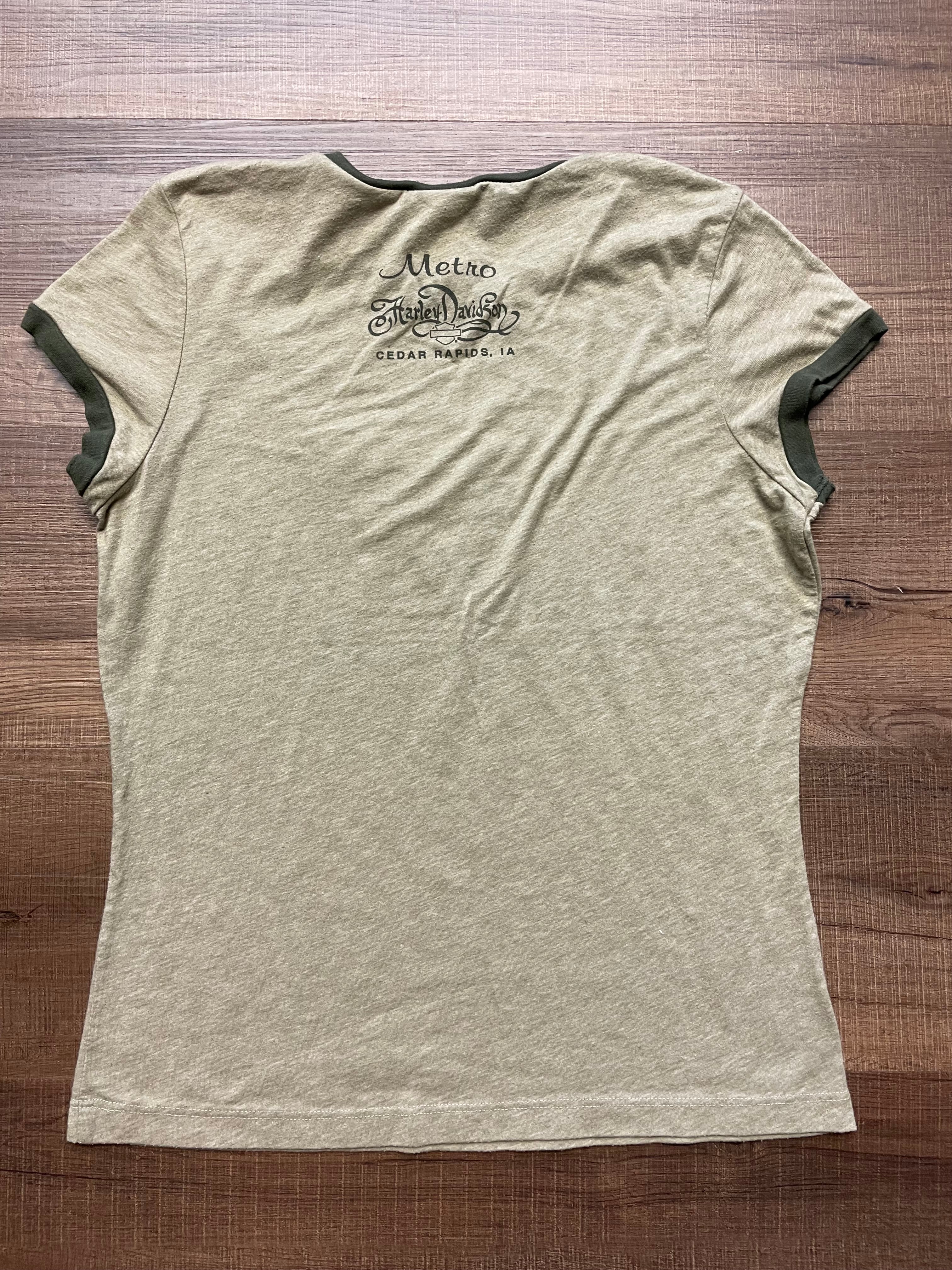 Metro Harley Davidson Women's Tee (L)