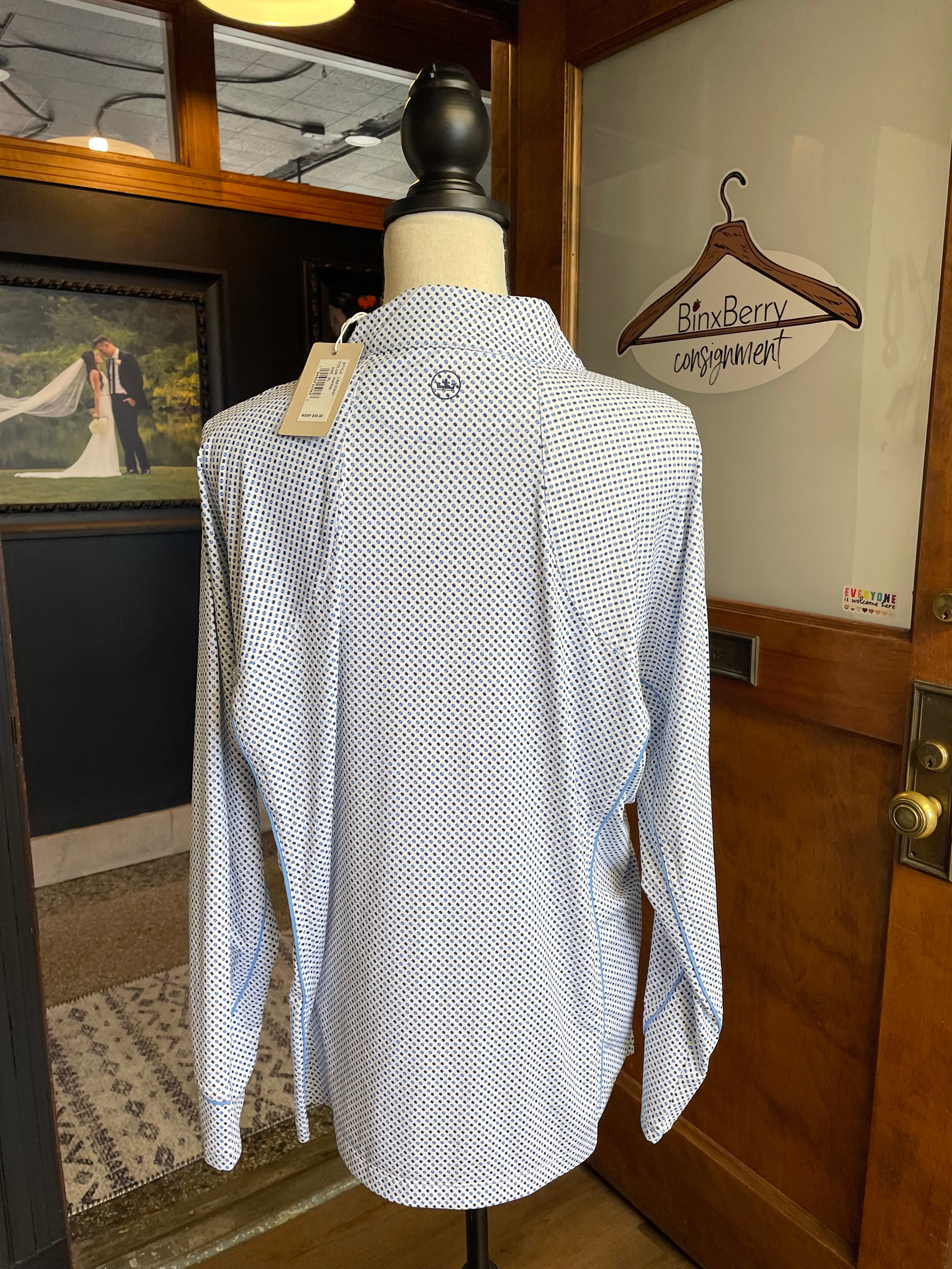 Peter Millar NWT Long Sleeved Quarter Zip (XL)