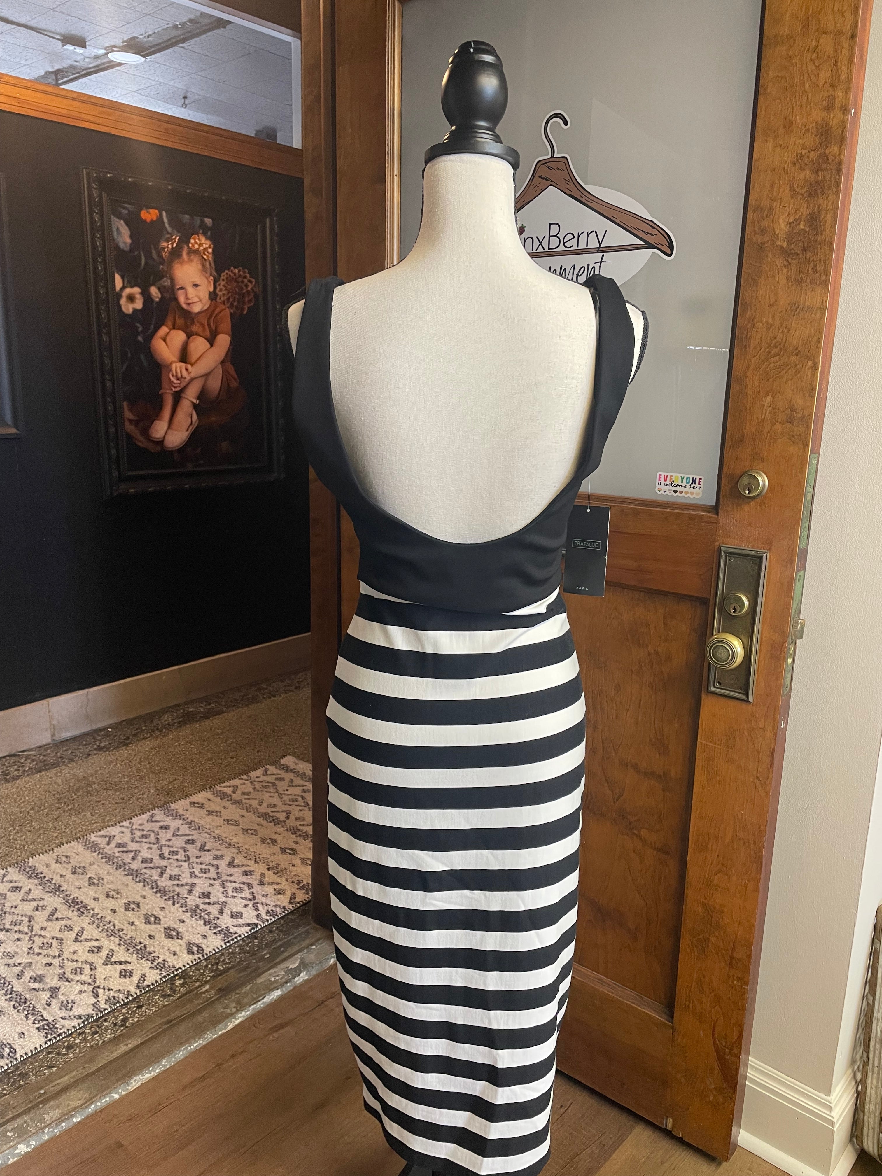 Zara Trafalux NWT Sleeveless Knit Dress (L)