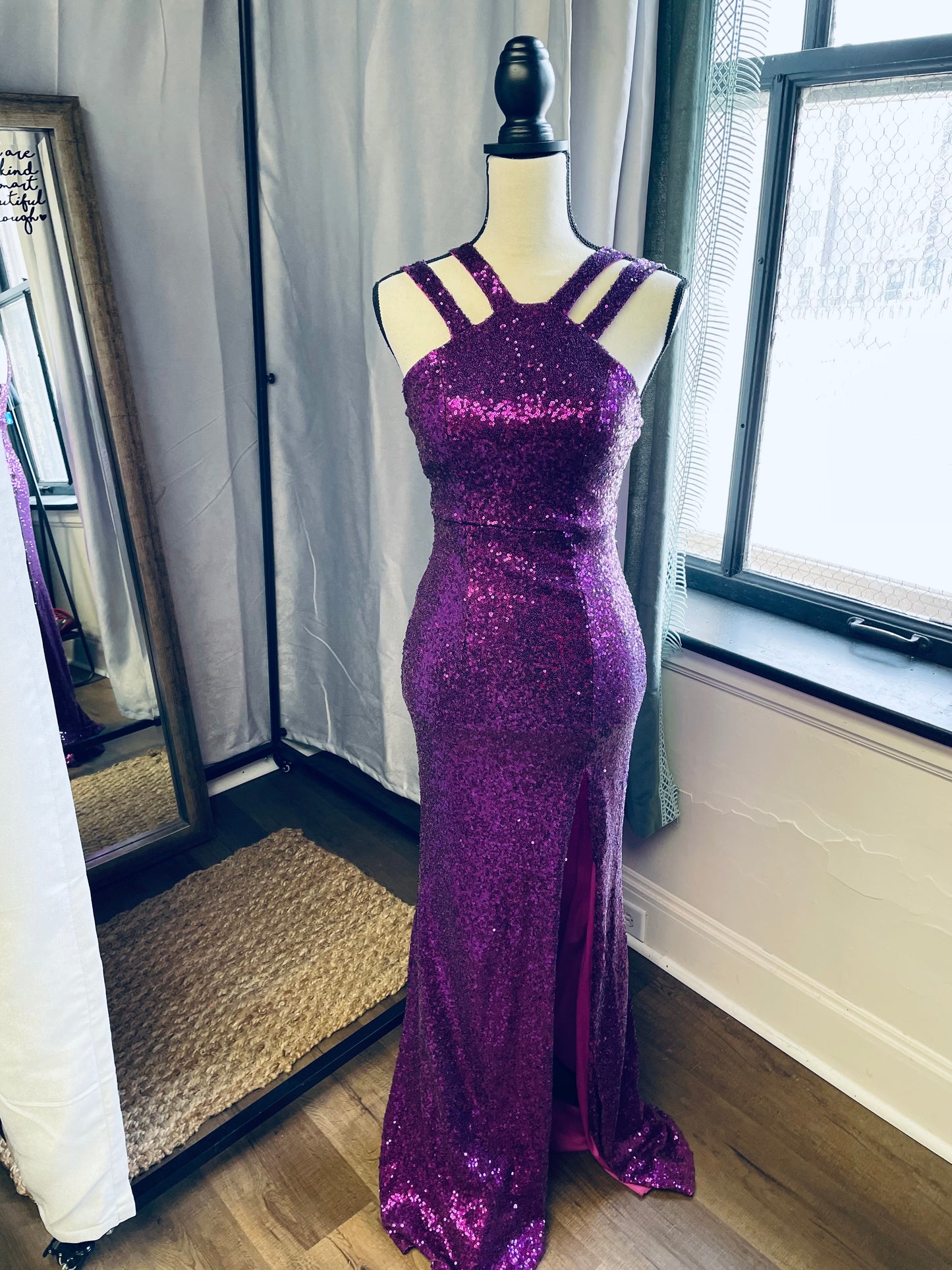 Honey & Rosie Sequined Dress (S)