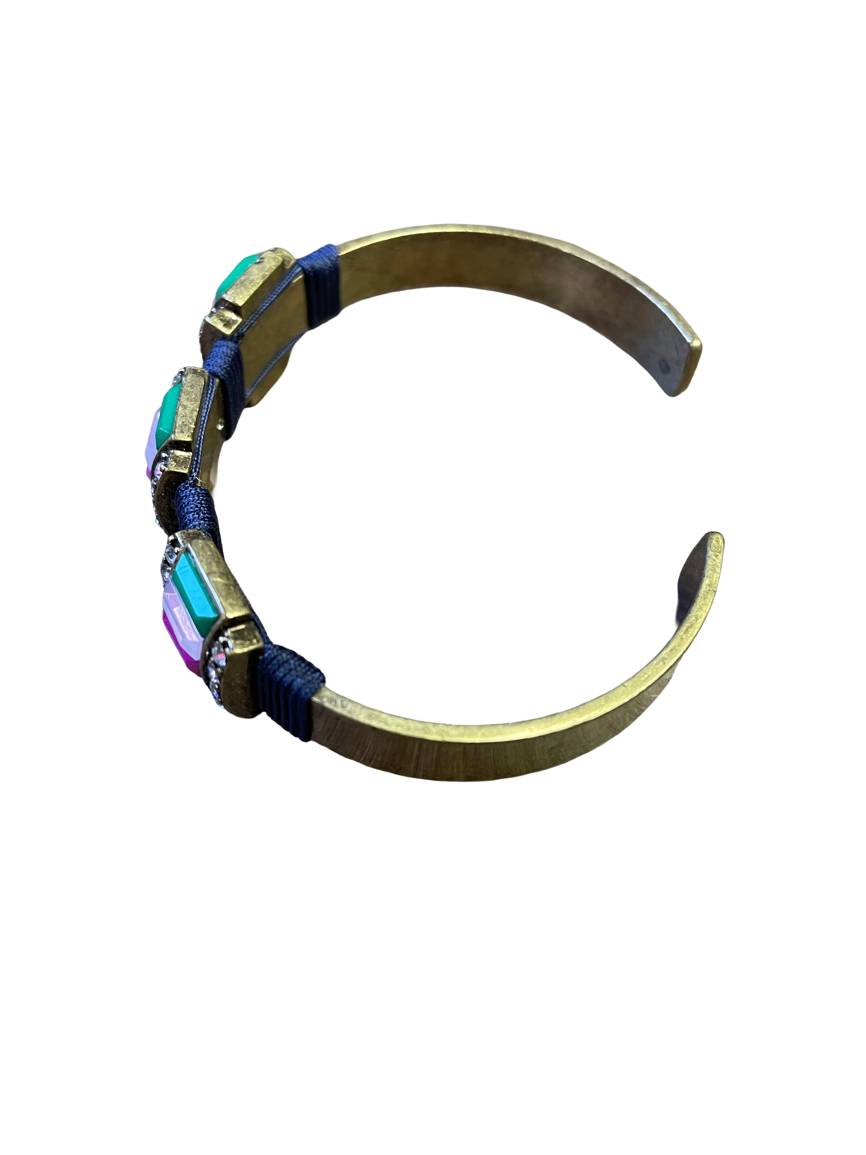Stella & Dot Moxie Gem Cuff Bracelet - BinxBerry Consignment