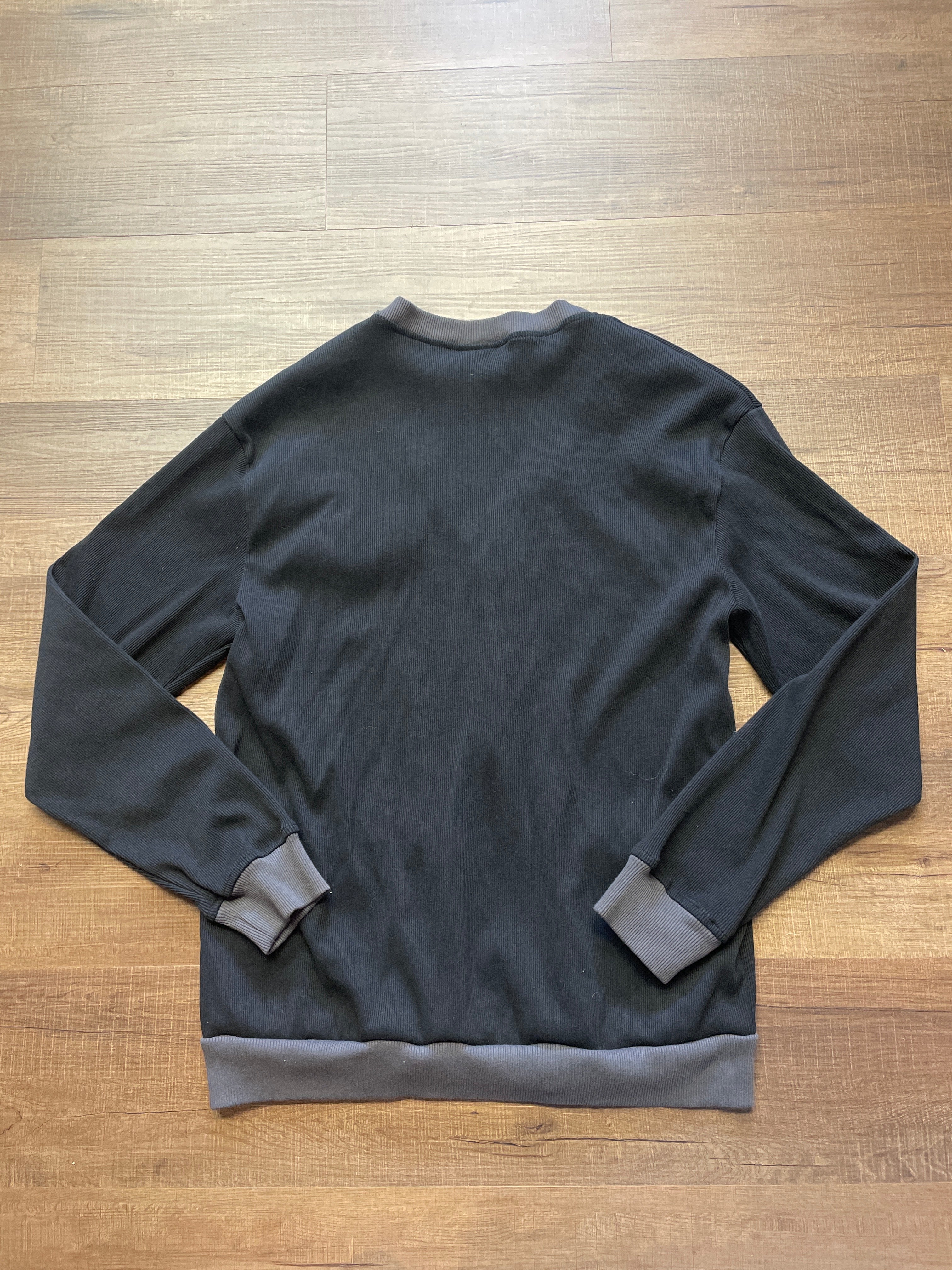Colosseum Men's Ribbed Hawkeye Cardigan (XL)