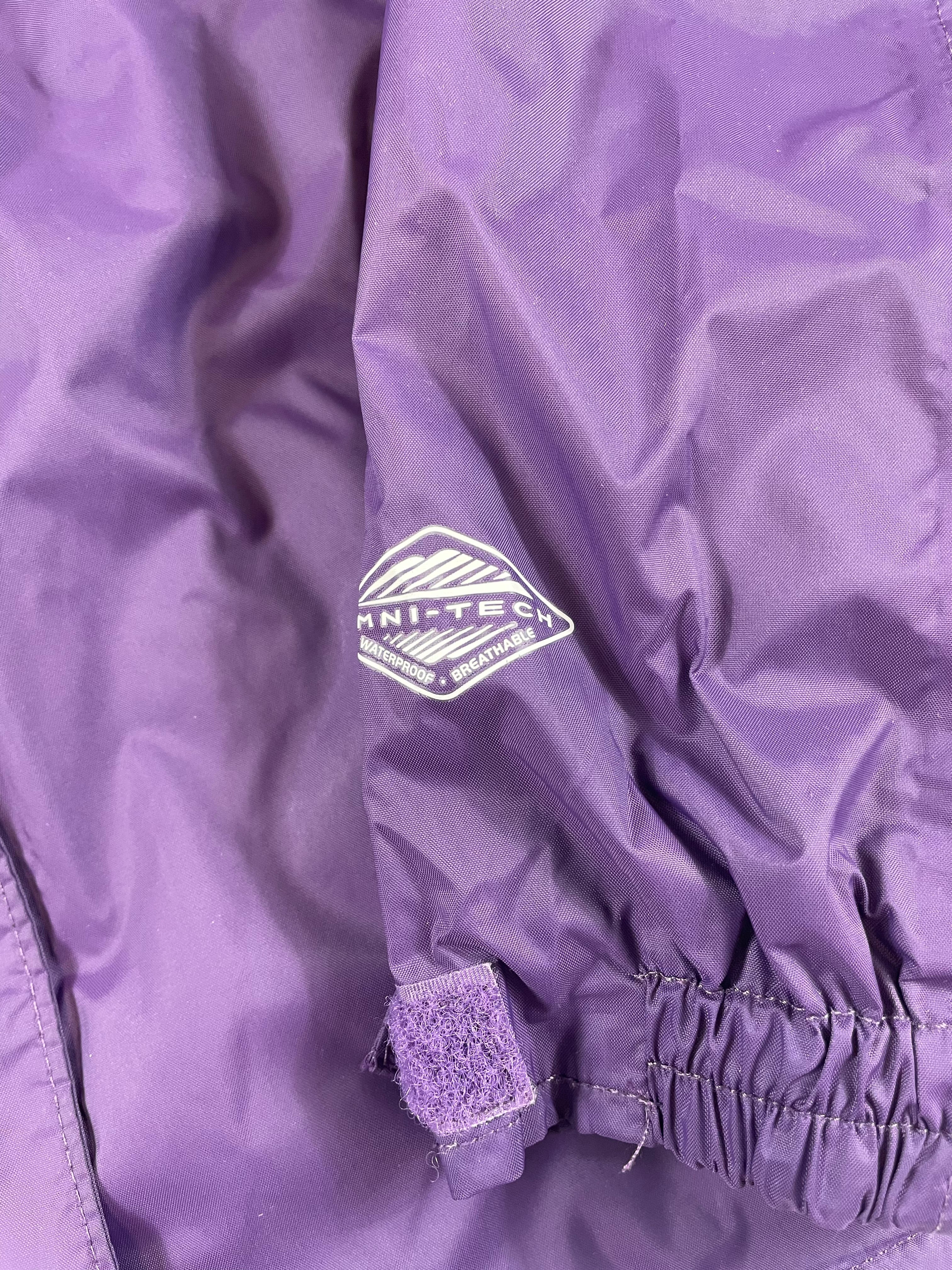 Columbia Women's Eggplant Hooded Rain Jacket (L) - BinxBerry Consignment