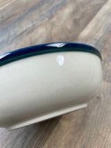 Kitchen Basics Colors By Tienshan Blue Green Stripe Bowl