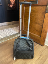 Travelon Quilted Nylon Rolling Bag