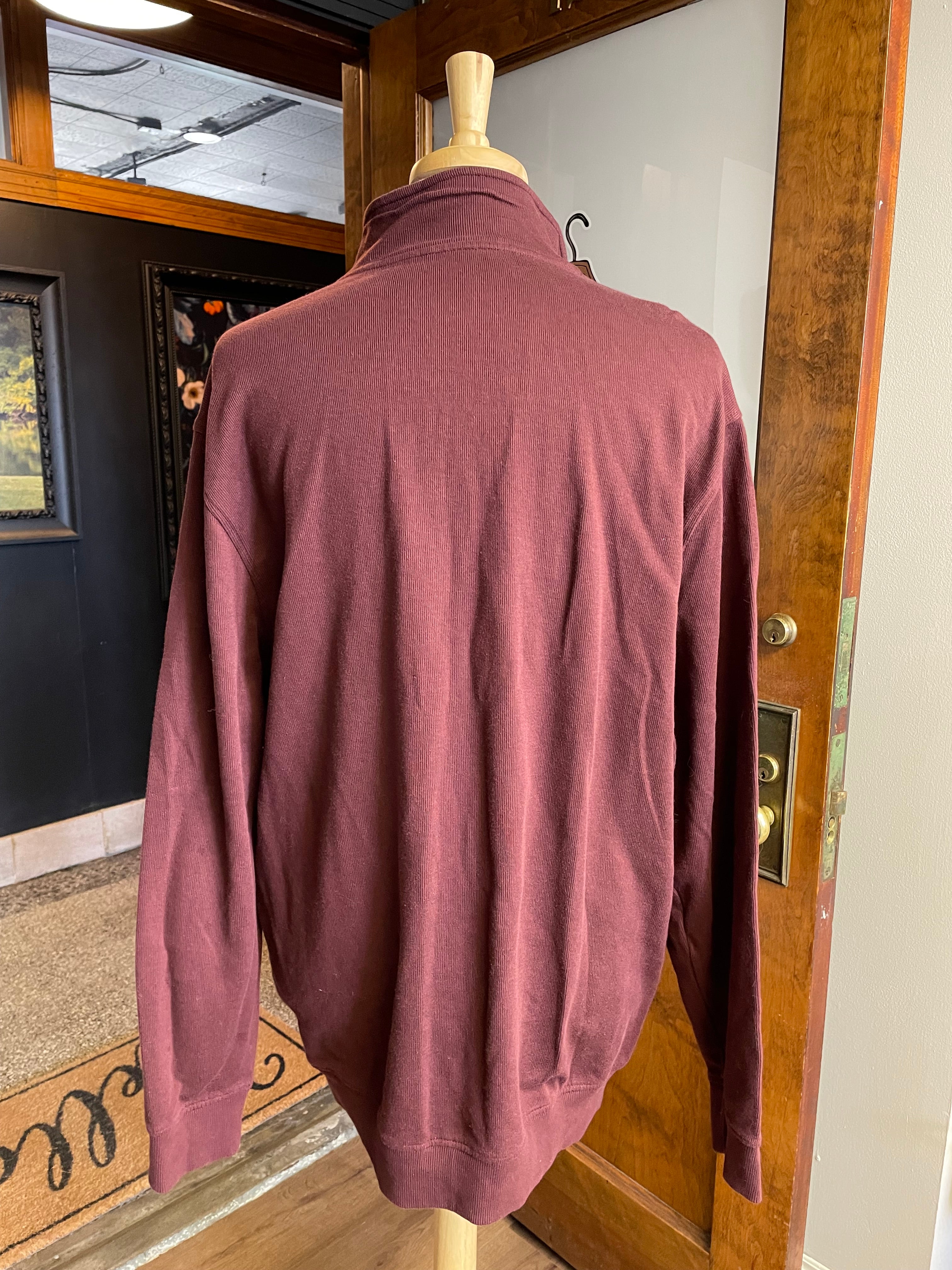 Van Heusen Quarter Zip Sweater (XLT)