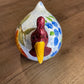 Vintage CBK LTD 2002 Ceramic Hand Painted Chicken