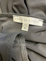Annalee + Hope Black Shimmer Dress (XL)