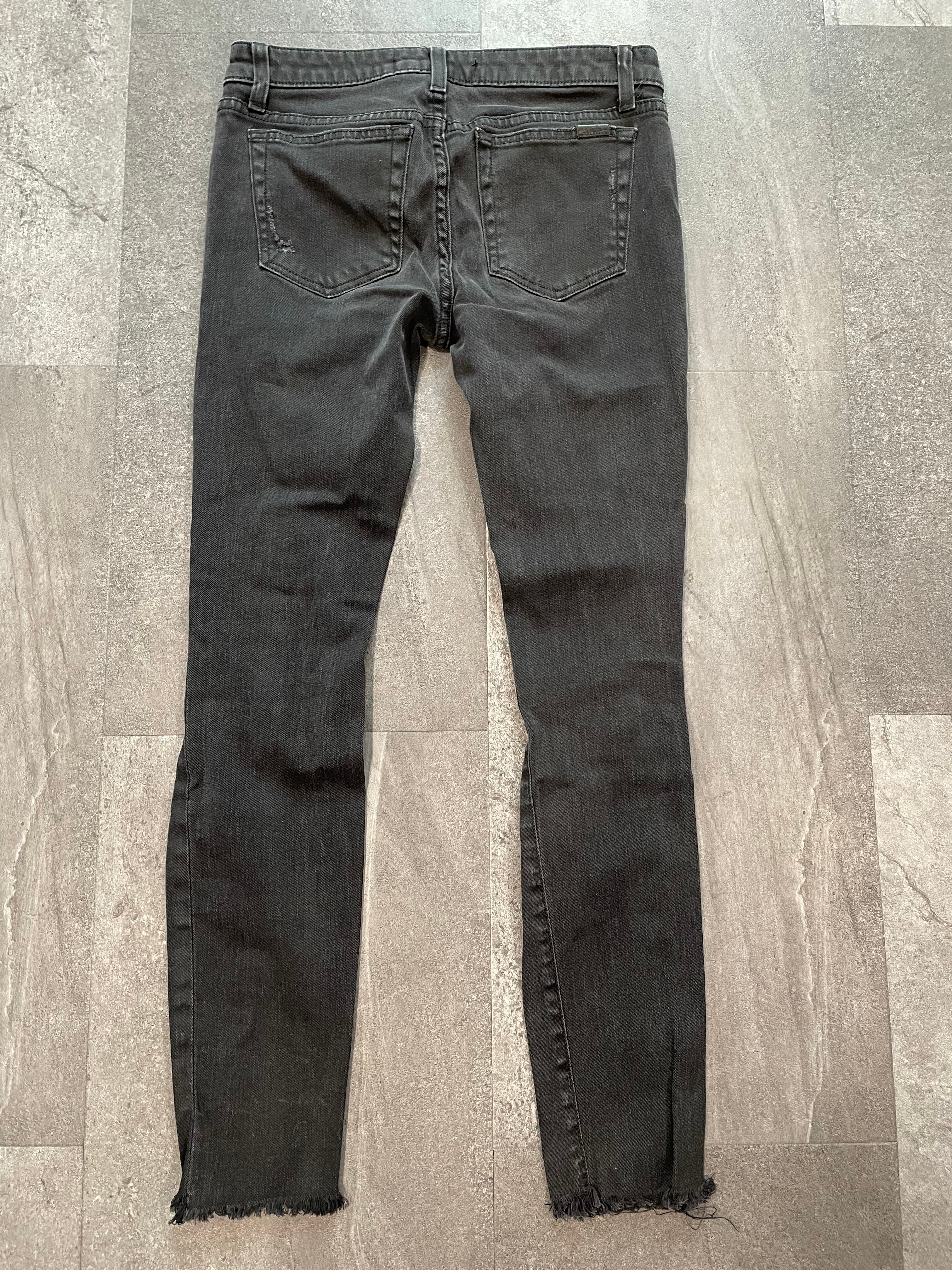 Joe's Mid-Rise Skinny Ankle Black Jeans (28)