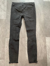 Joe's Mid-Rise Skinny Ankle Black Jeans (28)