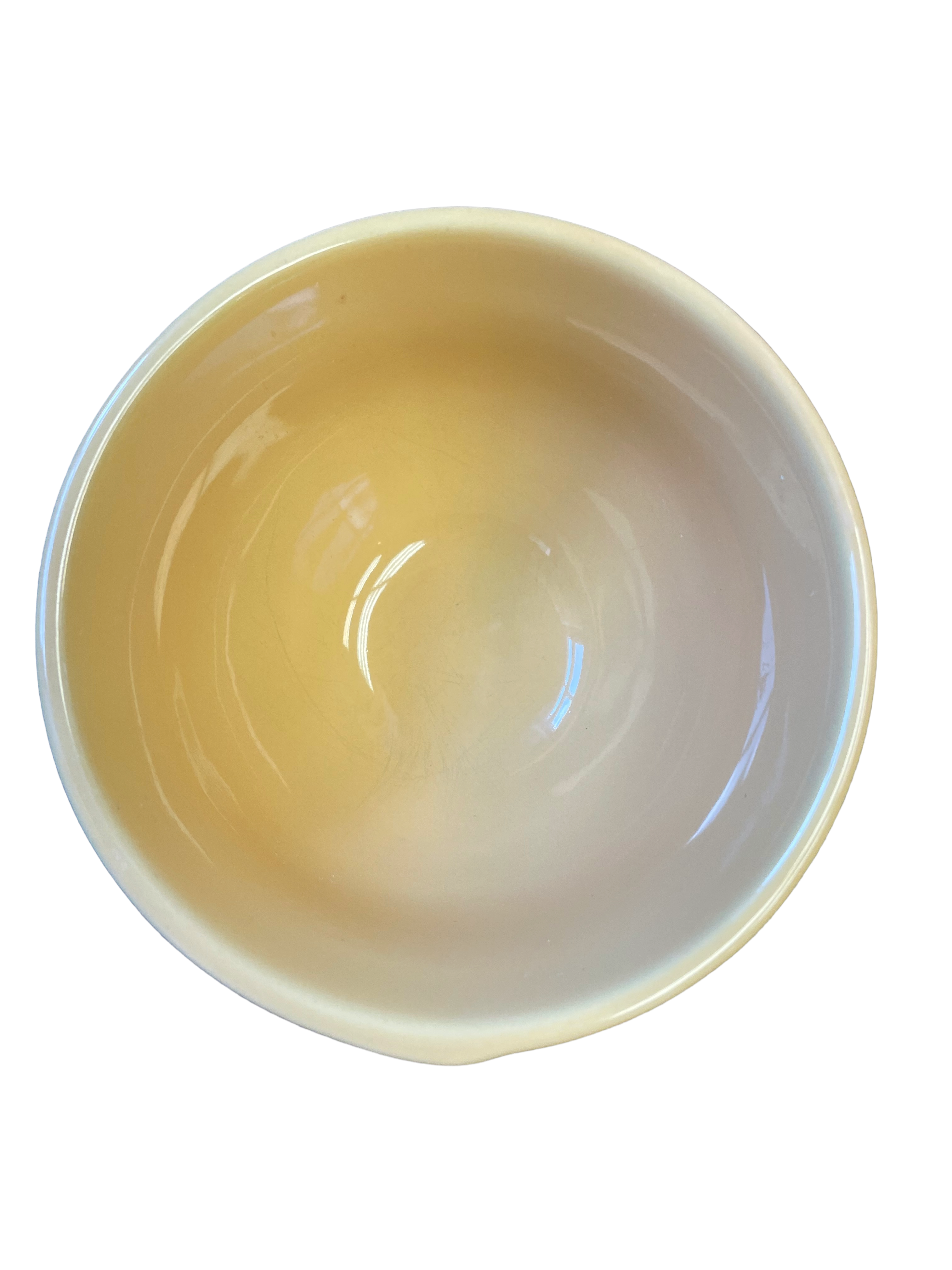 Longaberger Woven Reflections Butternut Yellow 5" Bowl