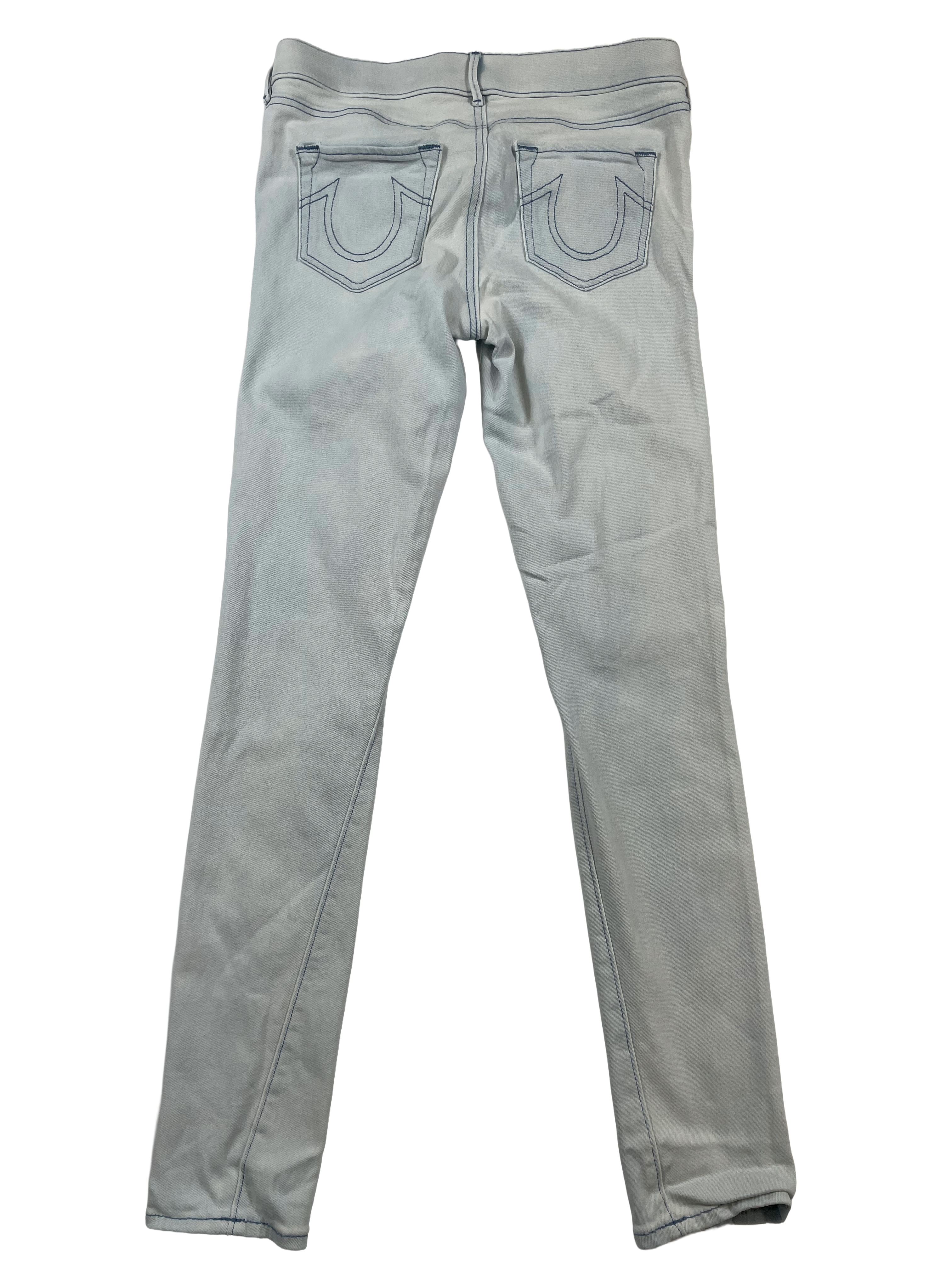 True Religion Women's Light Wash Runway Leggings (M) - BinxBerry Consignment