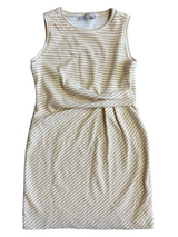 Loft Textured Side Knot Mini Dress (S)