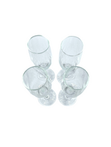 Stemmed 9" Champagne Flutes (set of 4)