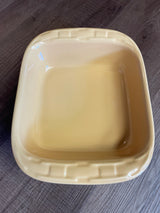 Longaberger Pottery Woven Traditions 8" Bakeware