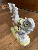 Princeton Gallery "Yuletide Suite" Fine Porcelain Unicorn