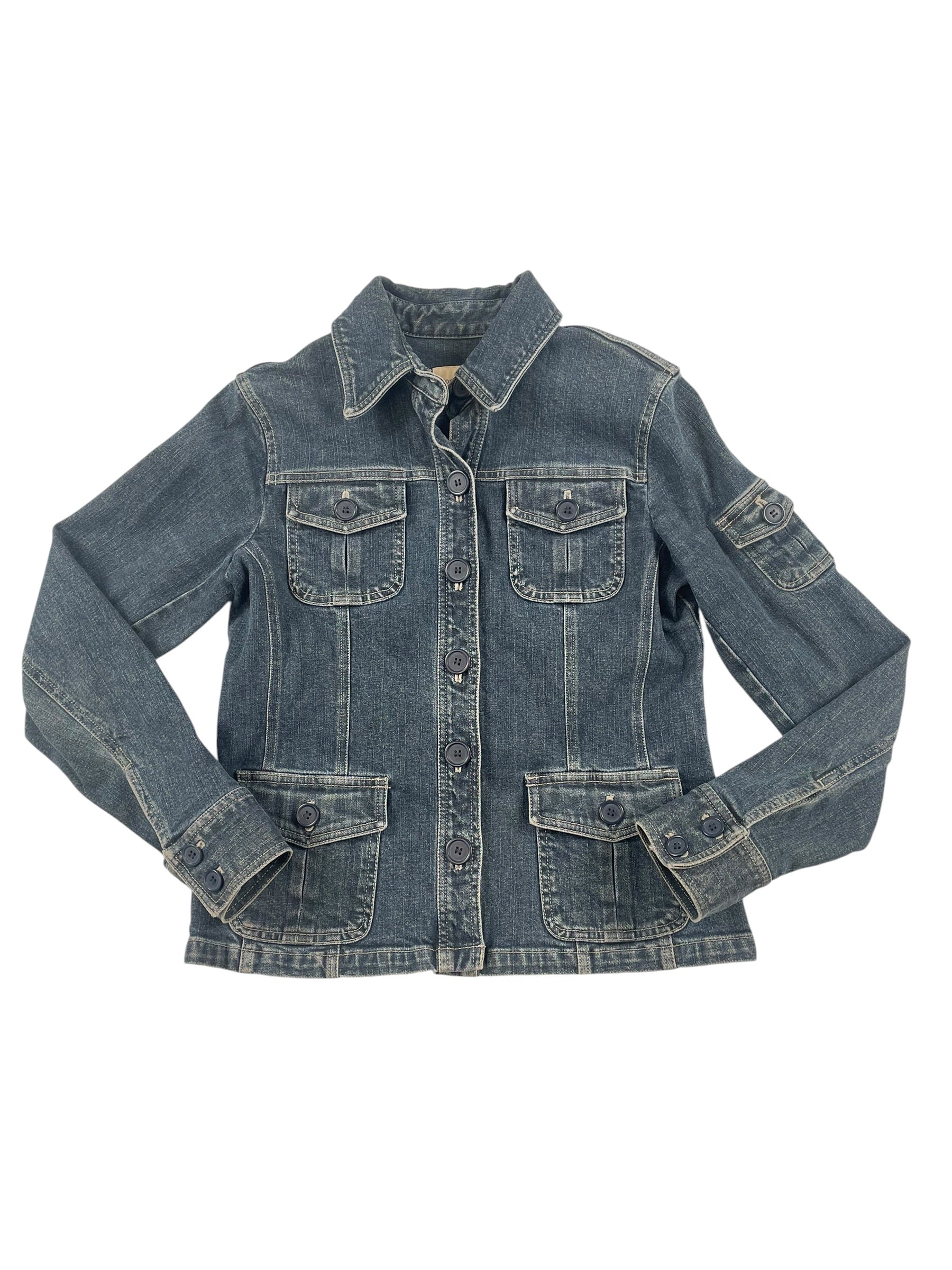 Jones New York Sport Stretch Jean Jacket (S)