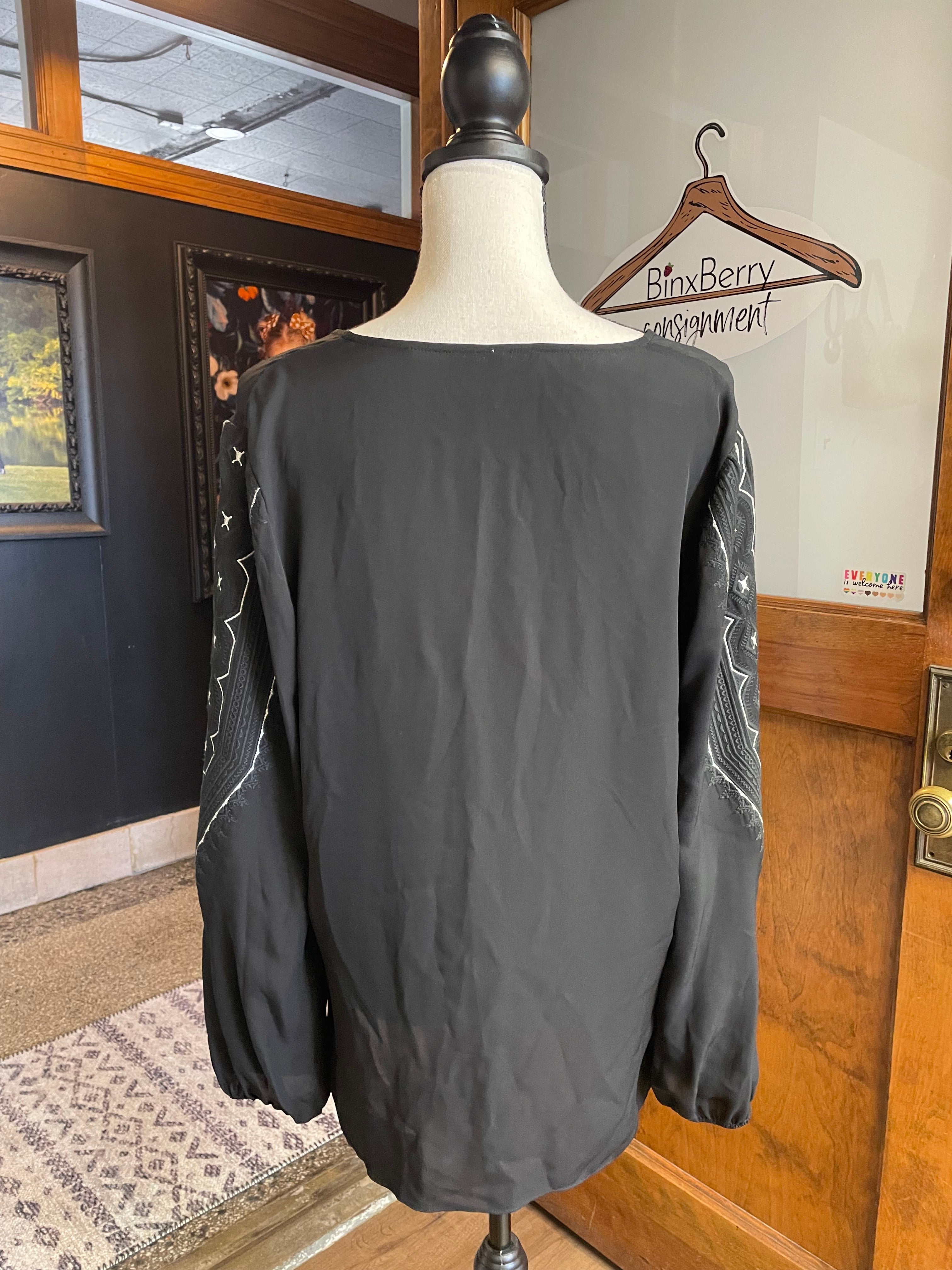 Kodi Halpern 100% Silk Women's Blouse (L)