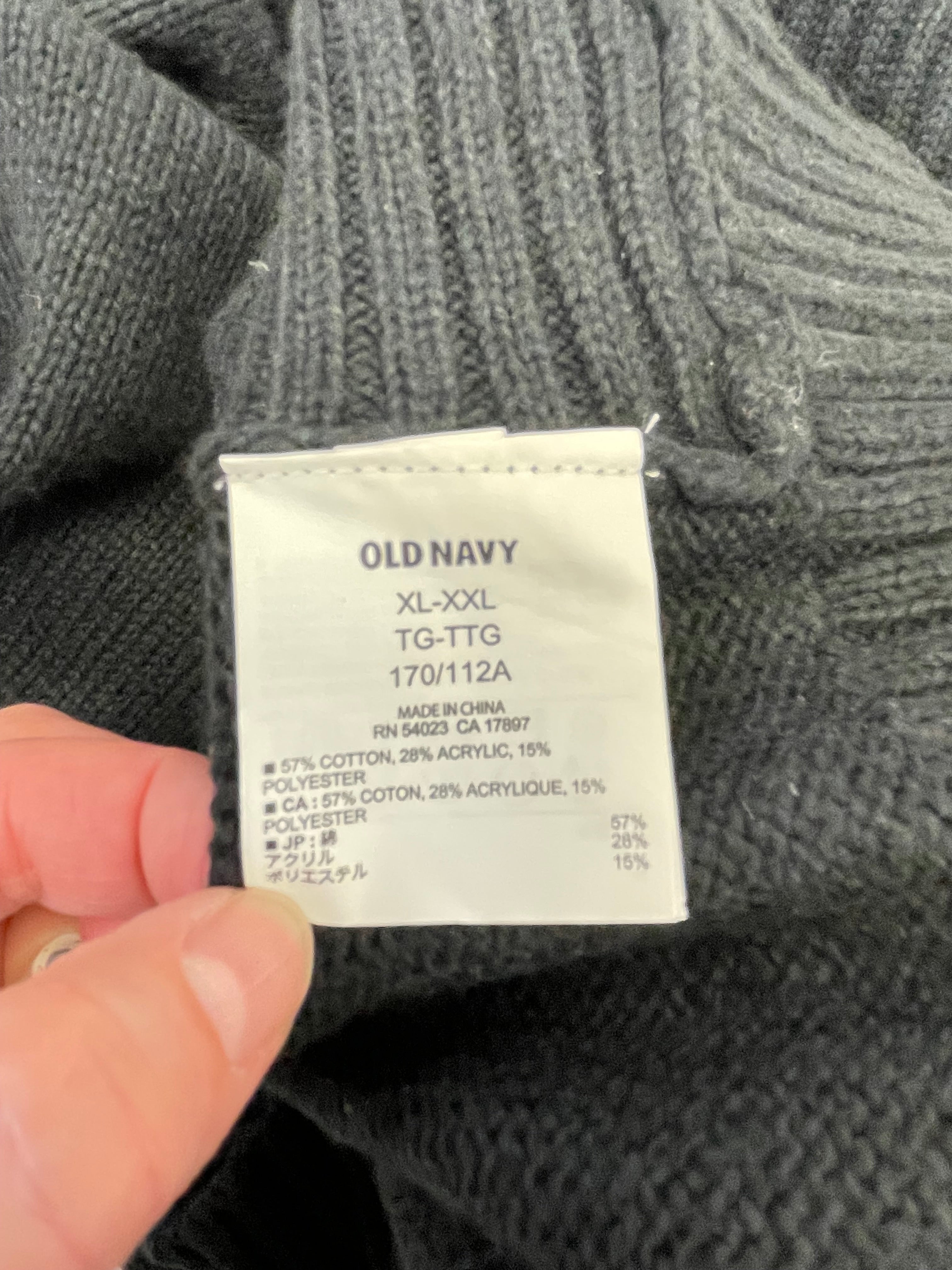Old Navy NWT Turtleneck Poncho Sweater (XL/XXL)