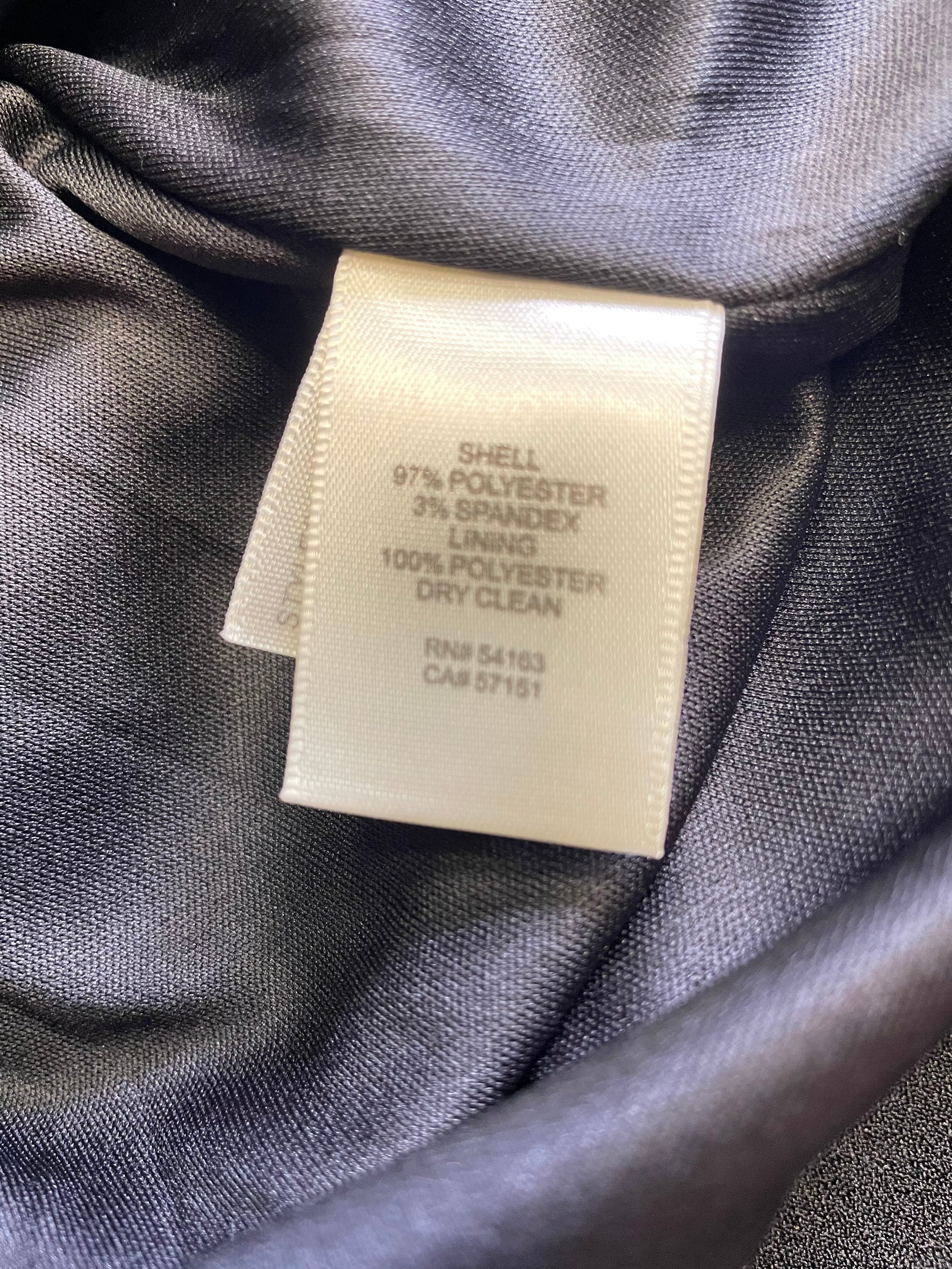 Eliza J Ruffle Shoulder Cocktail Dress (12) - BinxBerry Consignment