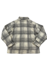 Maurices Grey Toned Plaid Women's Shacket (S) - BinxBerry Consignment