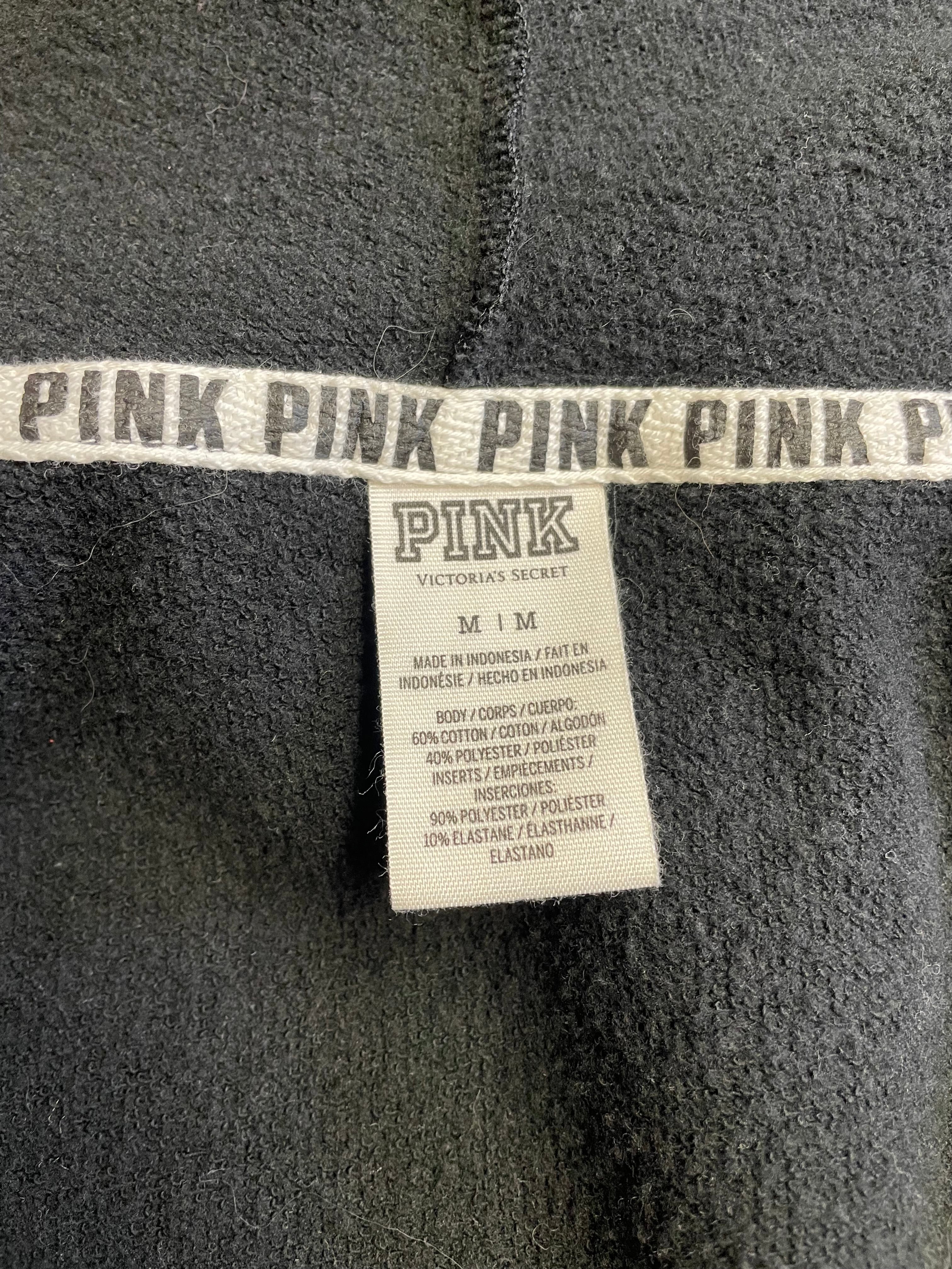 Pink Full Zip Women's Hoodie (M)