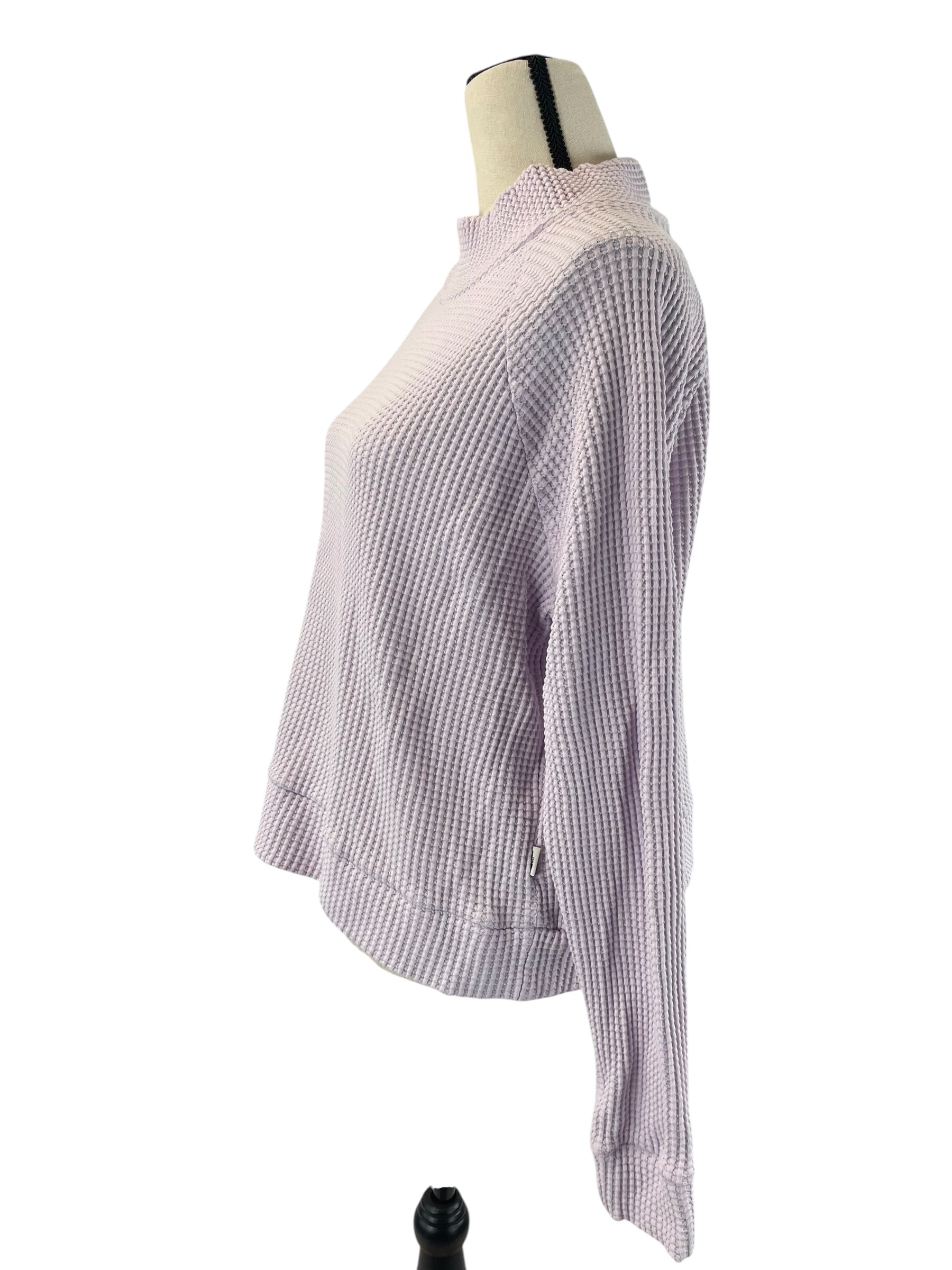 The North Face Women's Mock Neck Waffle Top (L)
