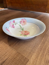 Bavaria Red Floral Mums 9.75" Serving Bowl