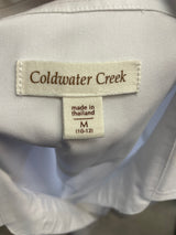 Coldwater Creek Women's Cotton Blouse (M)