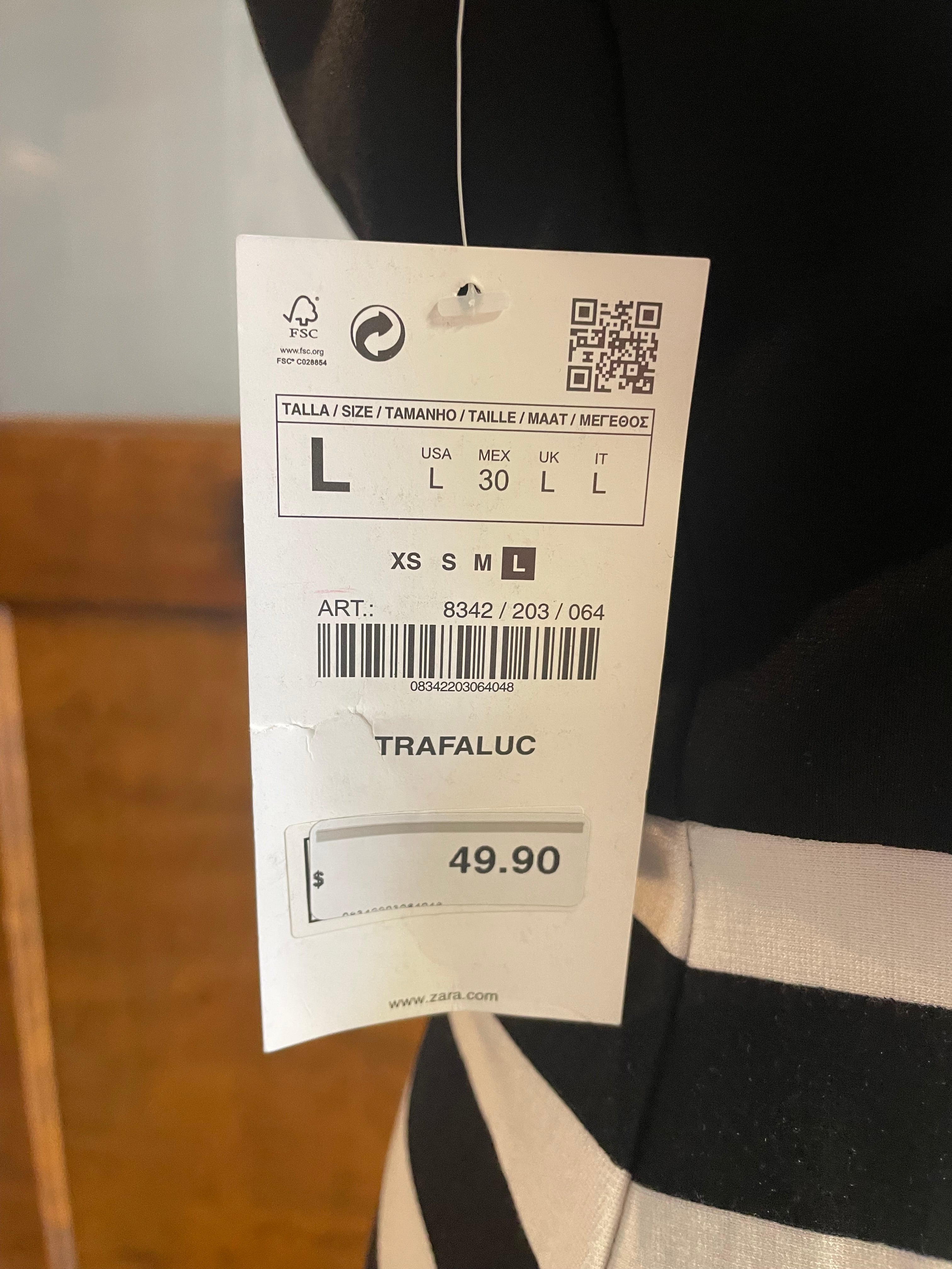 Zara Trafalux NWT Sleeveless Knit Dress (L)