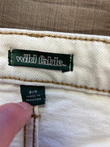 Wild Fable High-Rise Rolled Cuff Jean Shorts (8) - BinxBerry Consignment