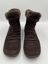 Bare Traps Launch Women's Suede Ankle Boots (8.5M)