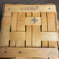 Longaberger Tall Tissue Basket with Orchard Park Plaid Liner
