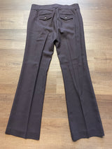 J. Crew 100% Wool Women's City Fit Trousers (8 Tall)