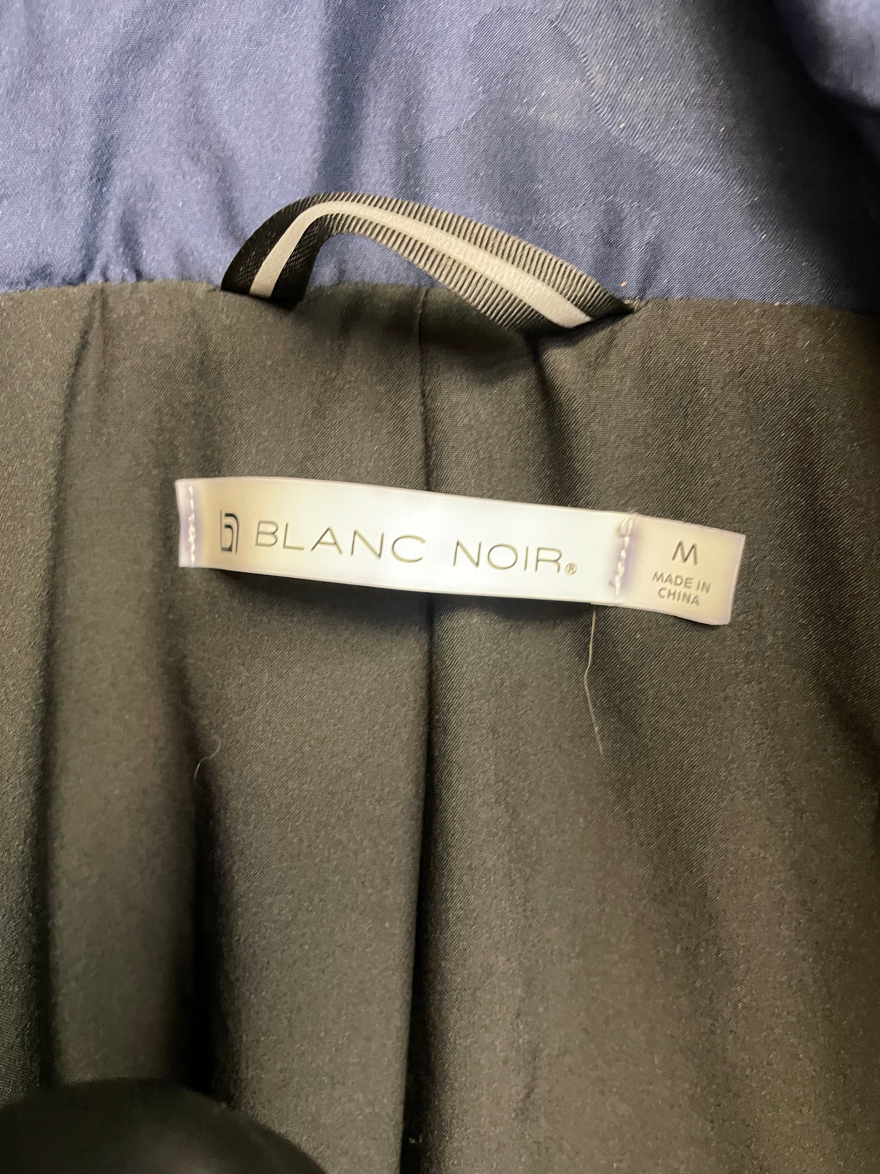 Blanc Noir Women's Camo Hooded Anorak Grenadier Rain Jacket (M)