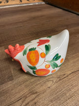 Vintage CBK LTD 1999 Ceramic Hand Painted Chicken