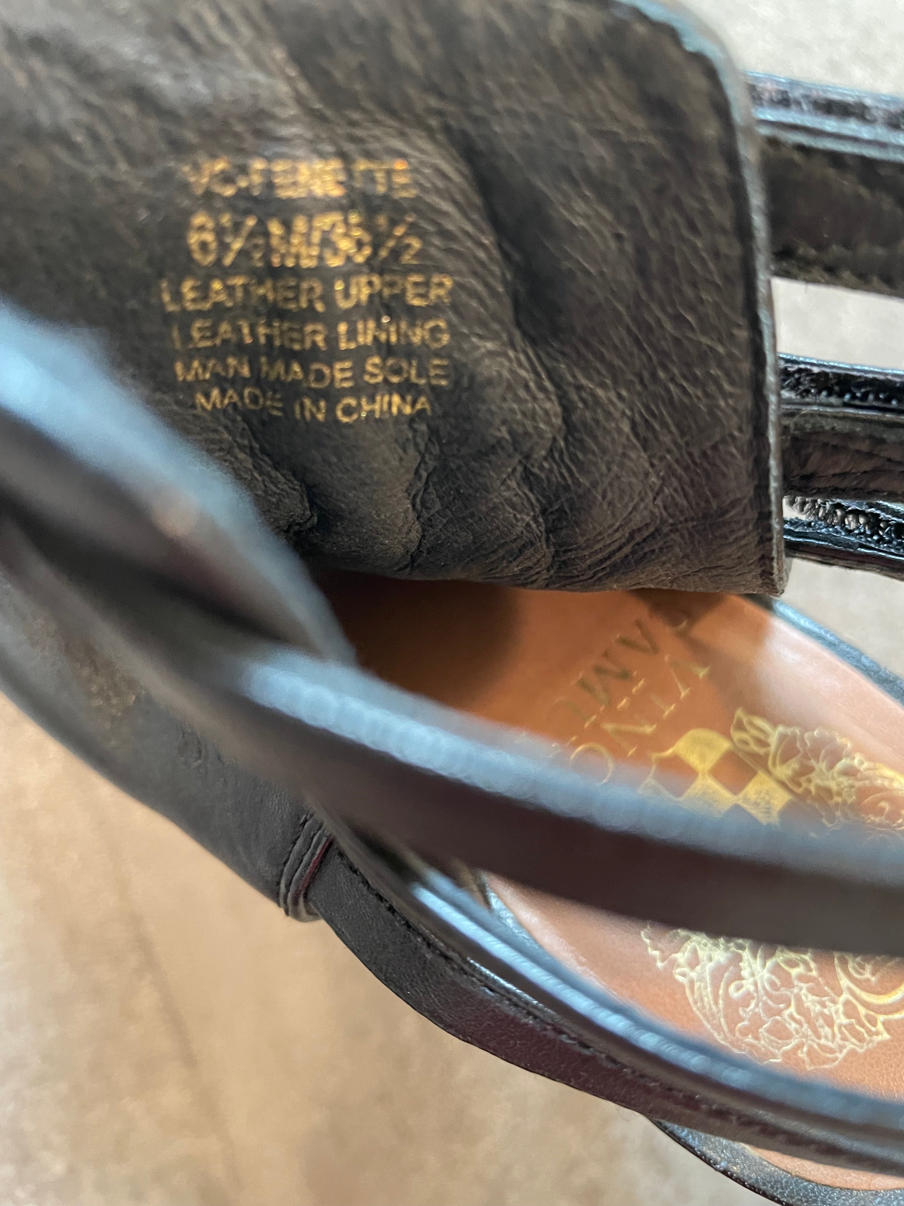 Vince Camuto Peep Toe Stiletto Bootie (6.5M)