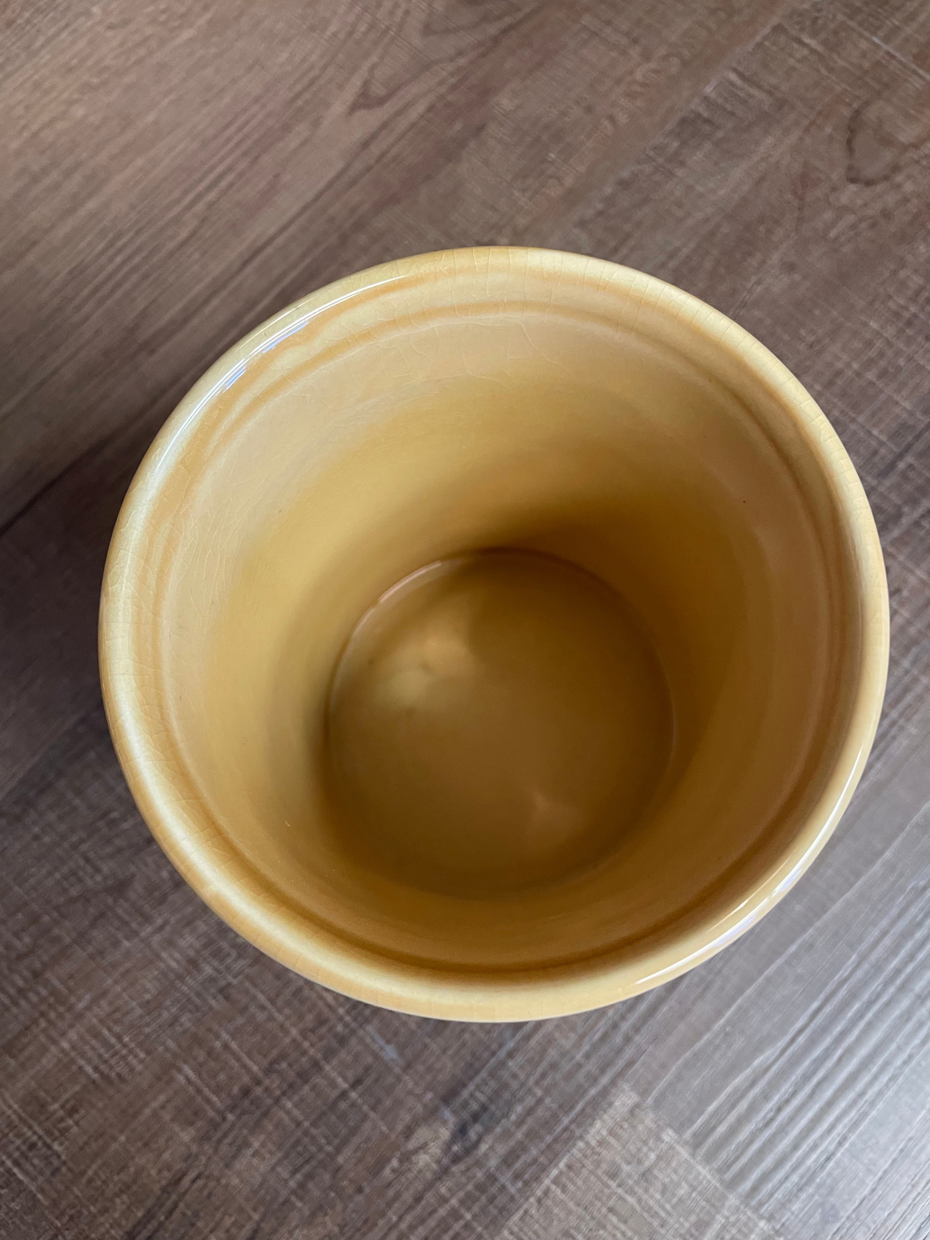 Yellow Ware Collection by Park Design 6" Container Crock