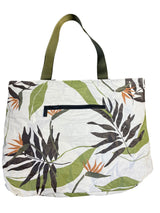 Aloha Collection Tyvek Leaf Print Travel/Surf/Yoga Tote