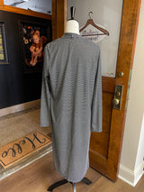 Kye Mi Long Open Front Ribbed Cardigan (L)