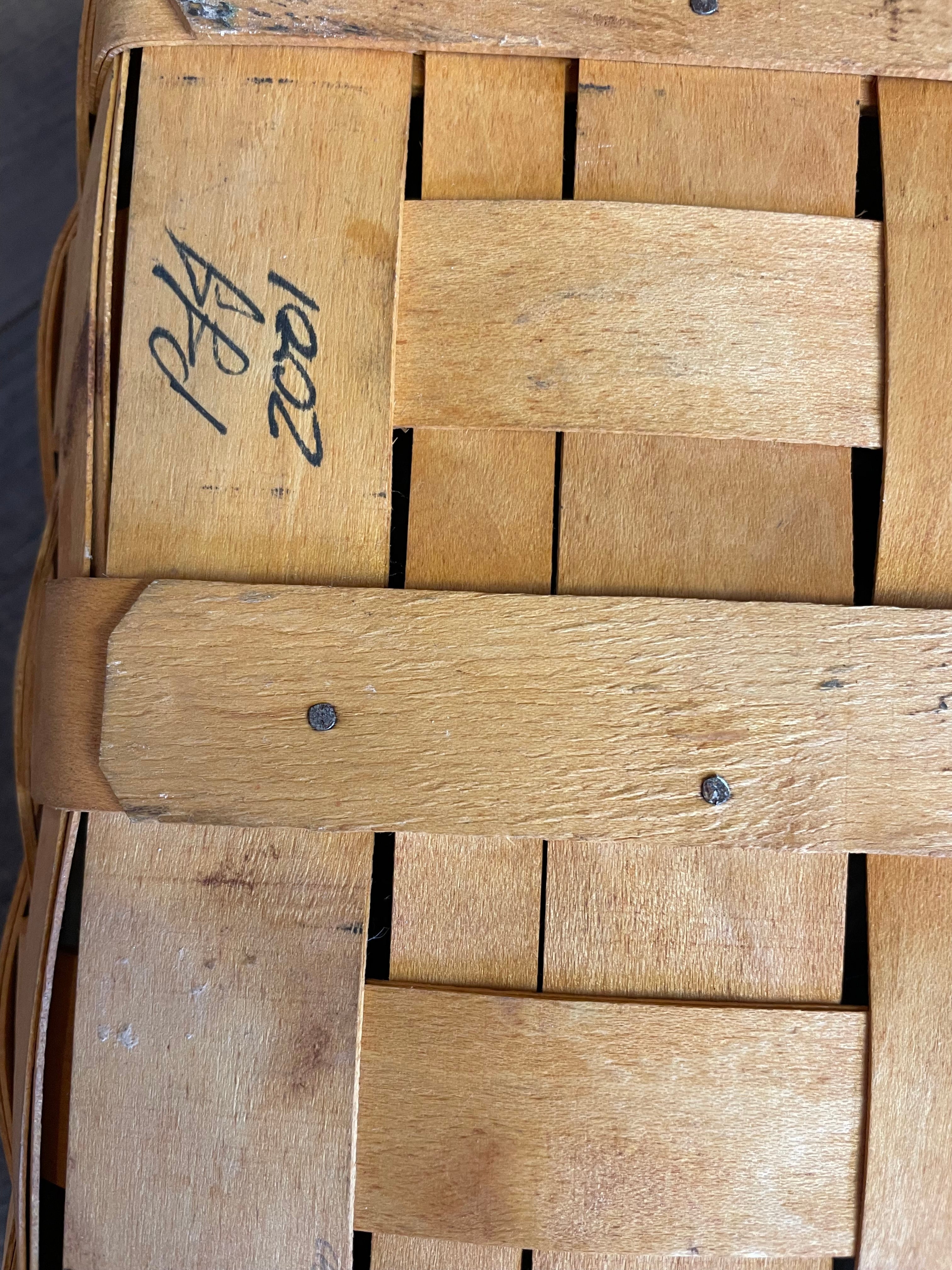 Longaberger Pottery Woven Traditions 9x13 Dish & Basket