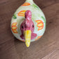 Vintage CBK LTD 1999 Ceramic Hand Painted Chicken