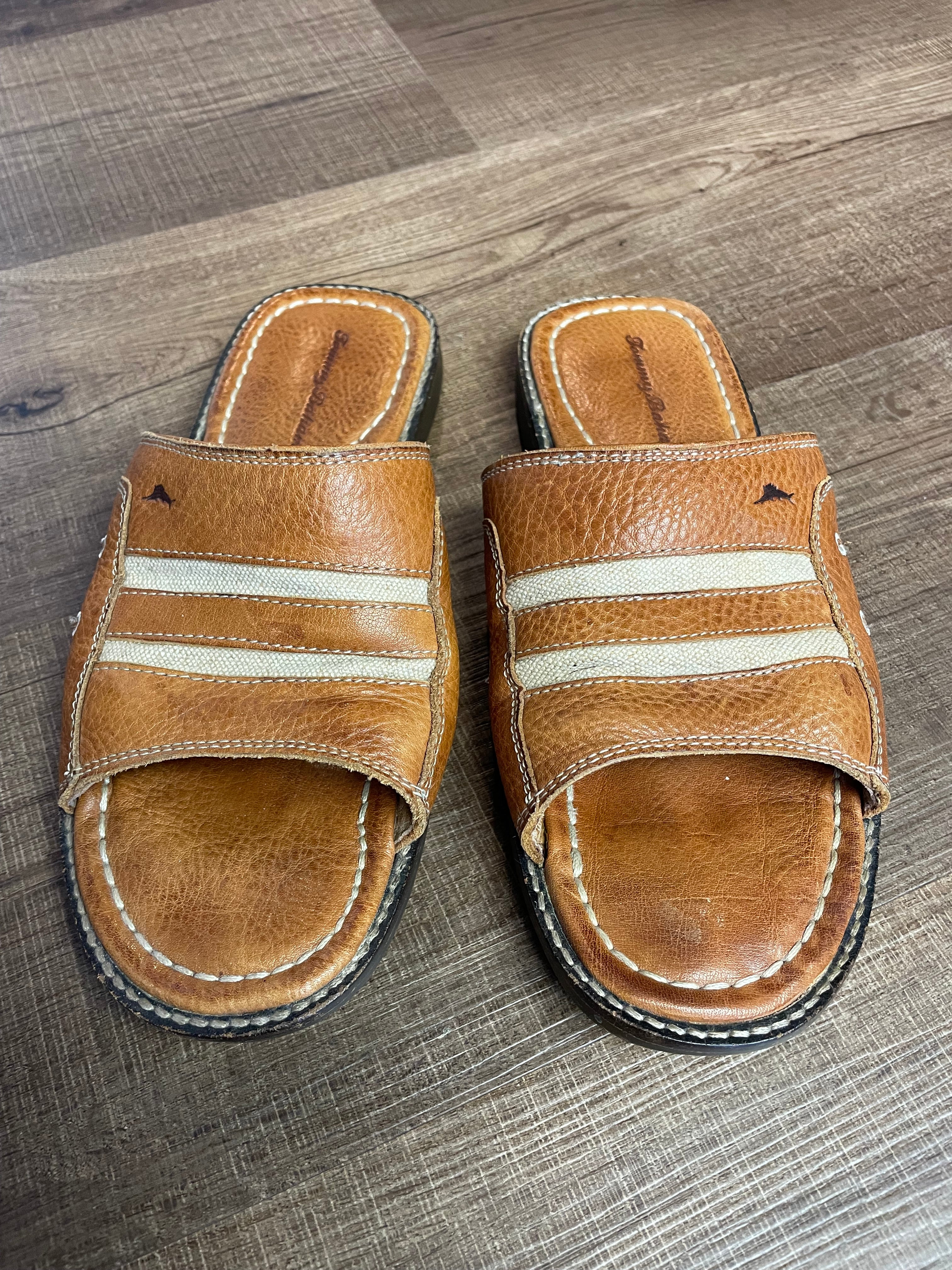Tommy Bahama Anchors Away Men's Linen Slide (8)