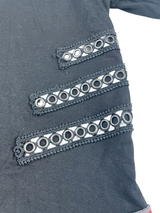 Paris Hues Women's Embroidered Floral Tunic (L) - BinxBerry Consignment