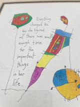 "Enough Time" Reprint by Brian Andreas 11x14 - BinxBerry Consignment