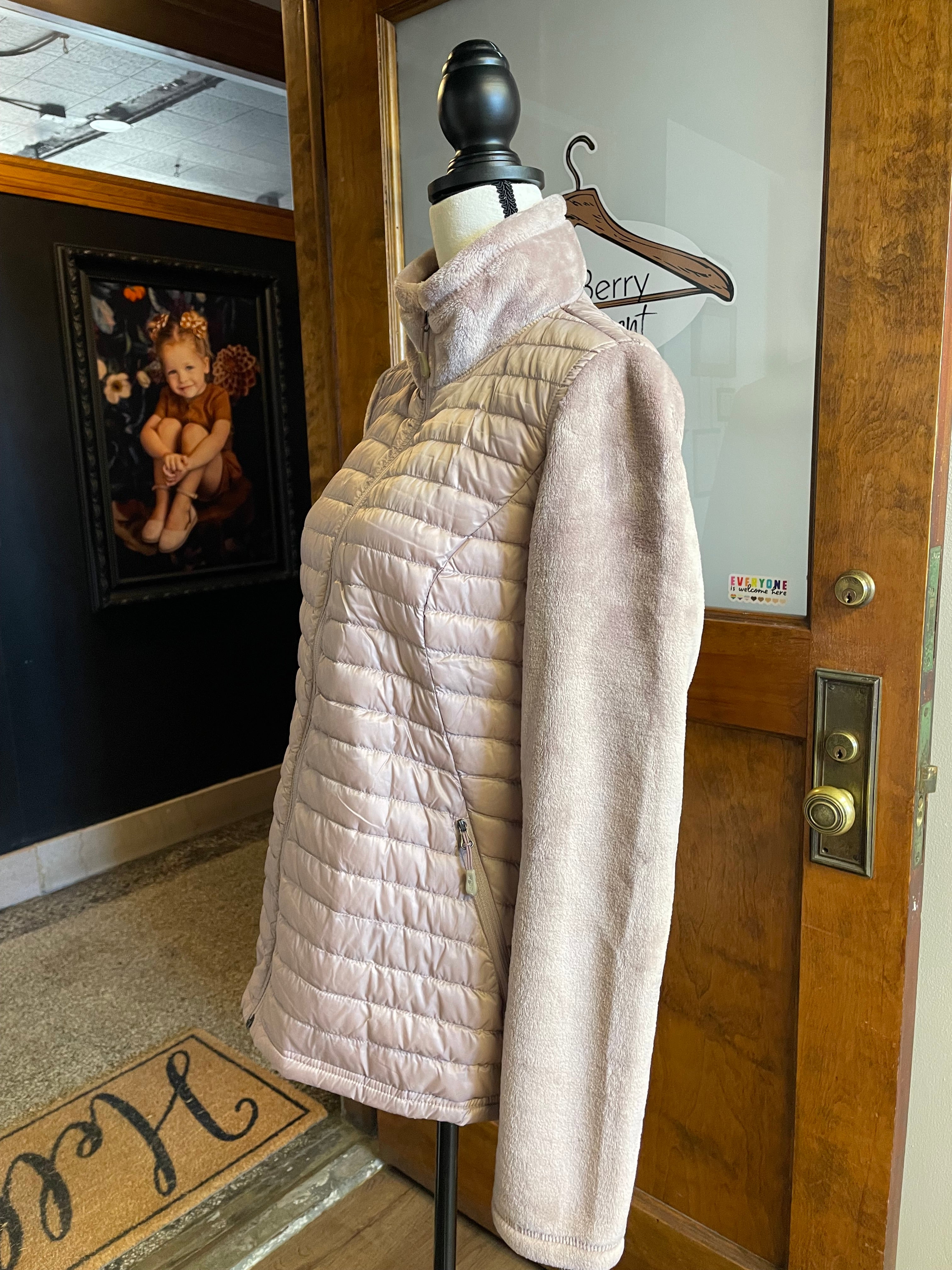 32 Degrees Heat Fleece & Puffer Jacket (M)