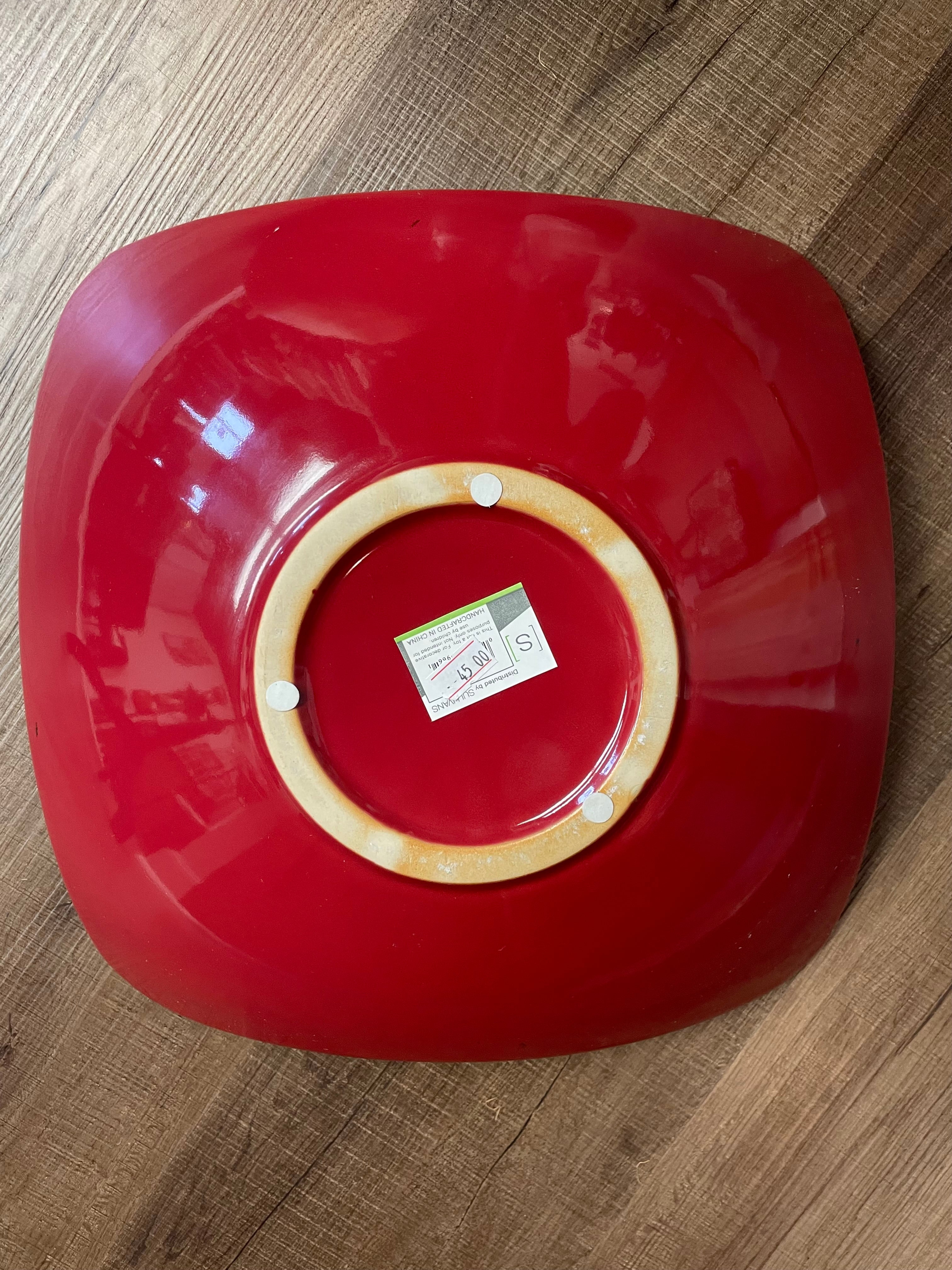 Sullivans Painted Ceramic Square Bowl