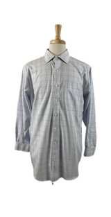 Brooks Brothers Regent Men's Checkered Button Down (17-34) - BinxBerry Consignment
