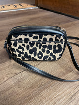 Coach Outlet Mini Jamie Camera Bag With Leopard Print