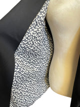 Skies are Blue NWT Stretch Textured Blazer Black (2X)